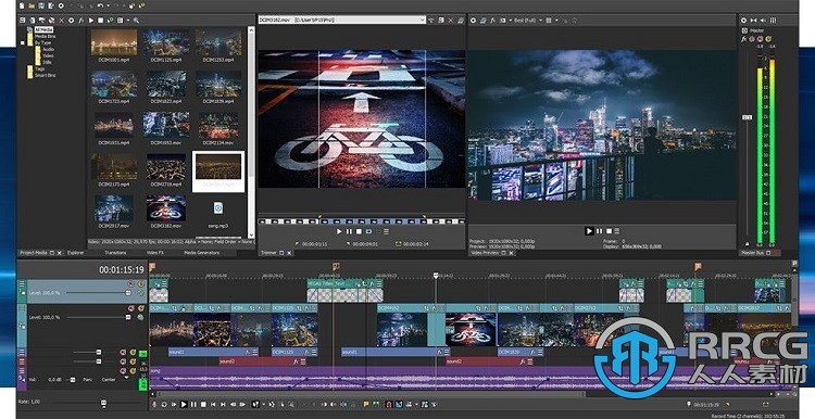 Vegas Pro视频剪辑软件V19.0.0.532版