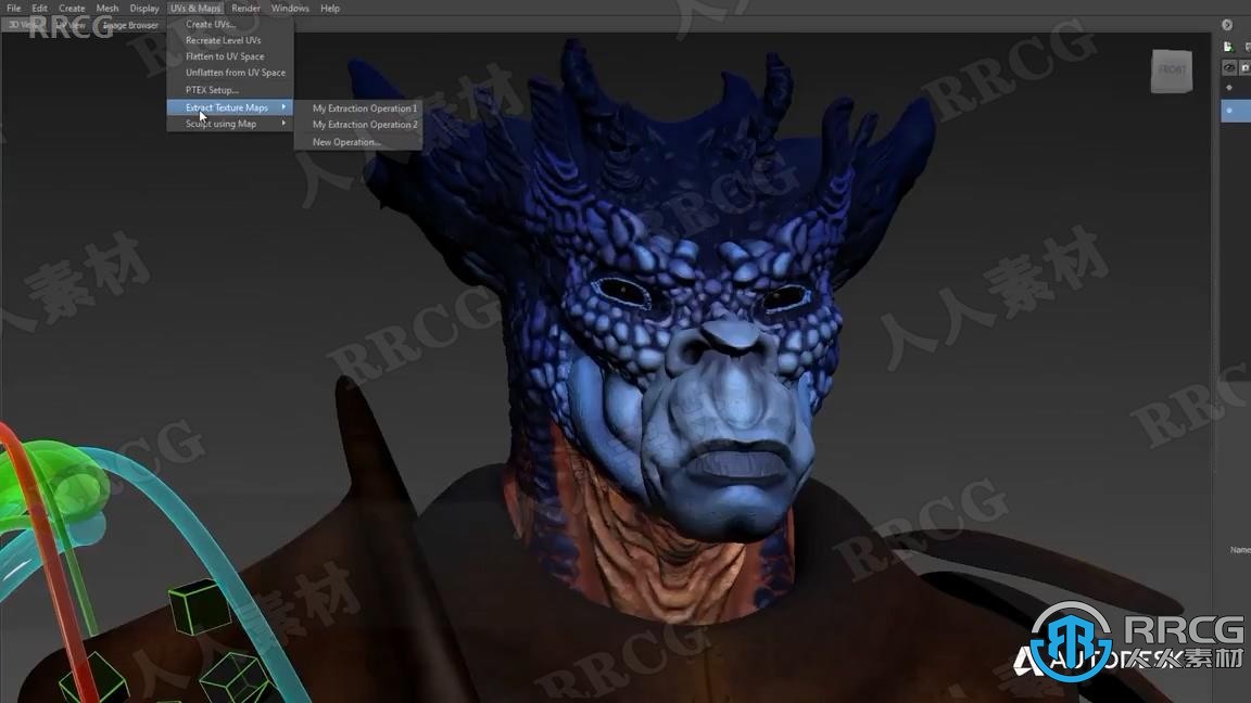 Autodesk Mudbox数字雕刻建模软件V2024 Win与Mac版