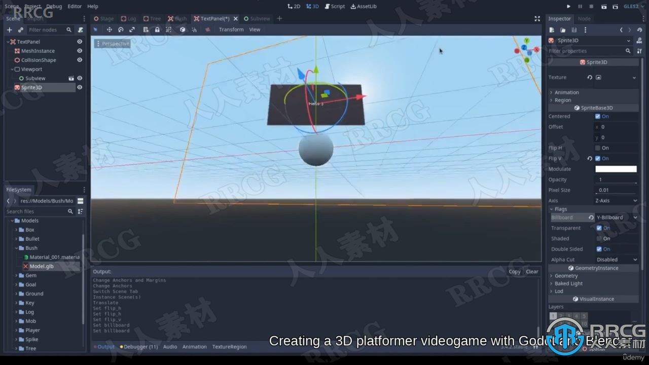 【中文字幕】Blender与Godot创建3D视频游戏训练视频教程