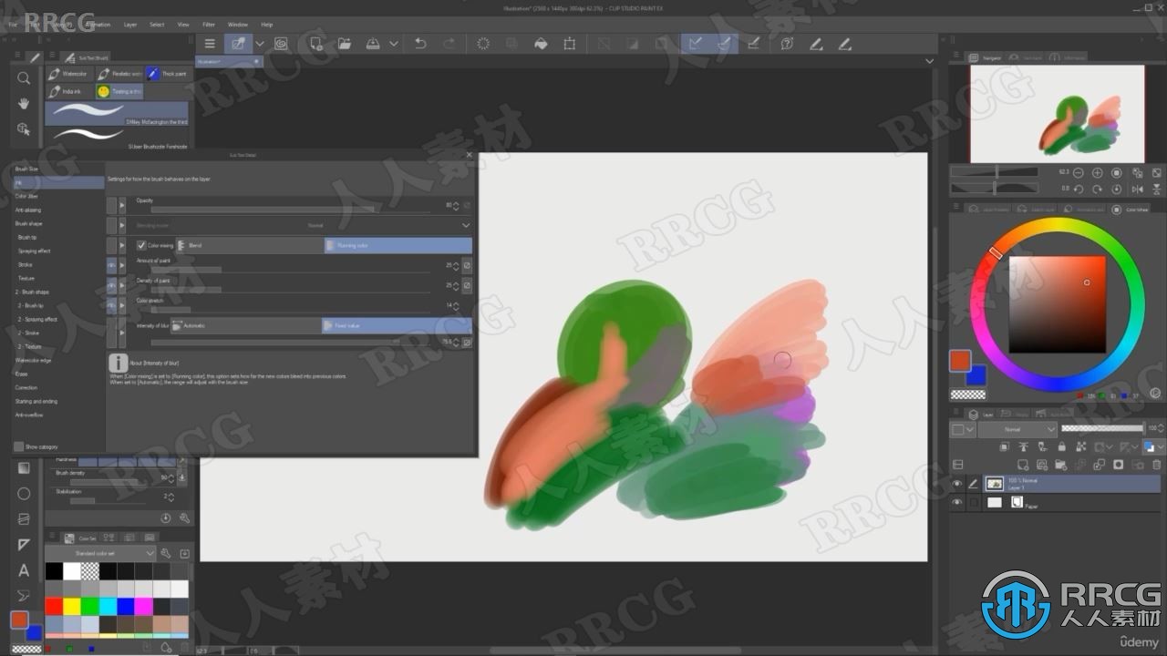 【中文字幕】Clip Studio Paint数字艺术创作工作流程视频教程