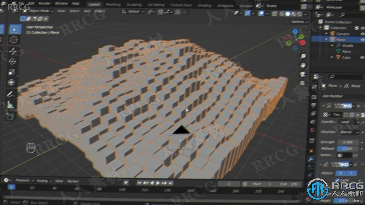 Blender 3.1循环动画实例制作视频教程