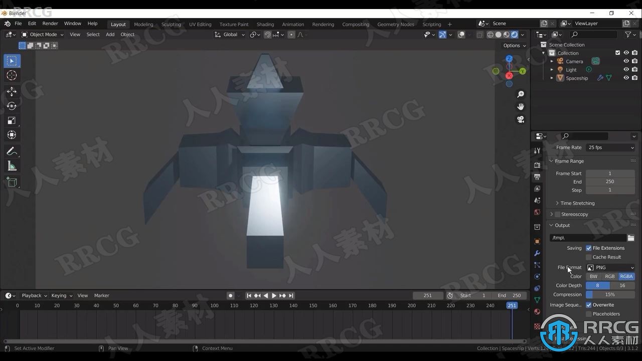 【中文字幕】Blender快速制作2D和3D动画技术视频教程