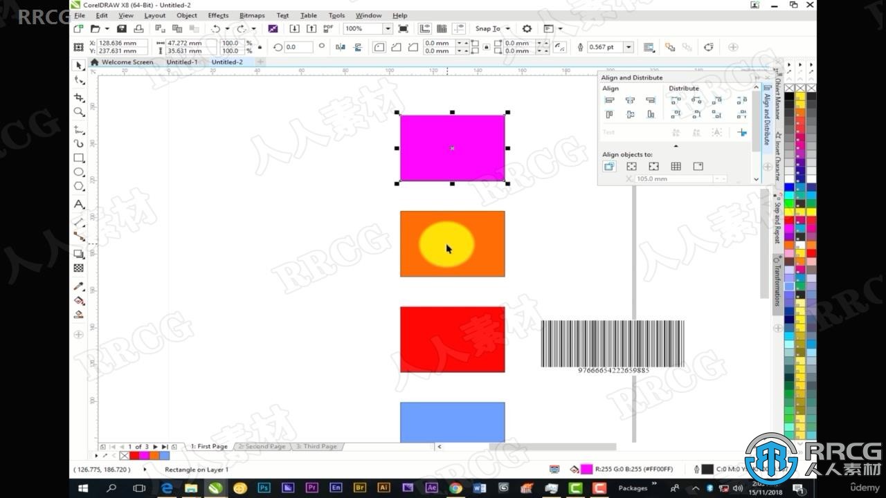 【中文字幕】CorelDraw平面设计大师级视频教程