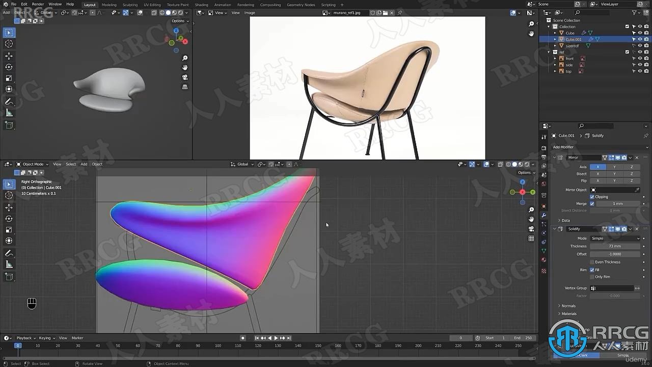 【中文字幕】Blender 3D产品工业设计建模技术视频课程