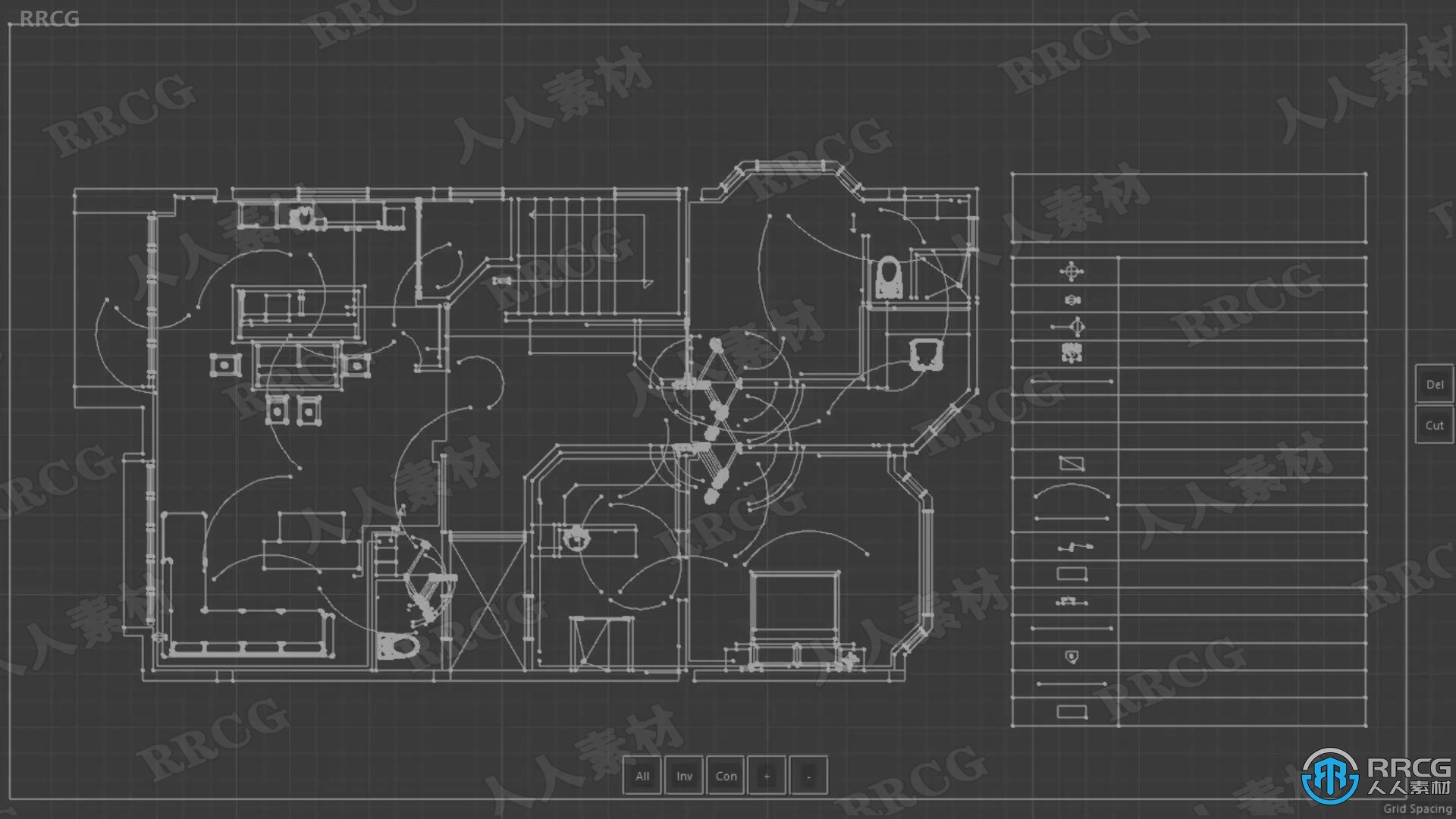 WTools3D Architron建筑建模C4D插件V2022.001版