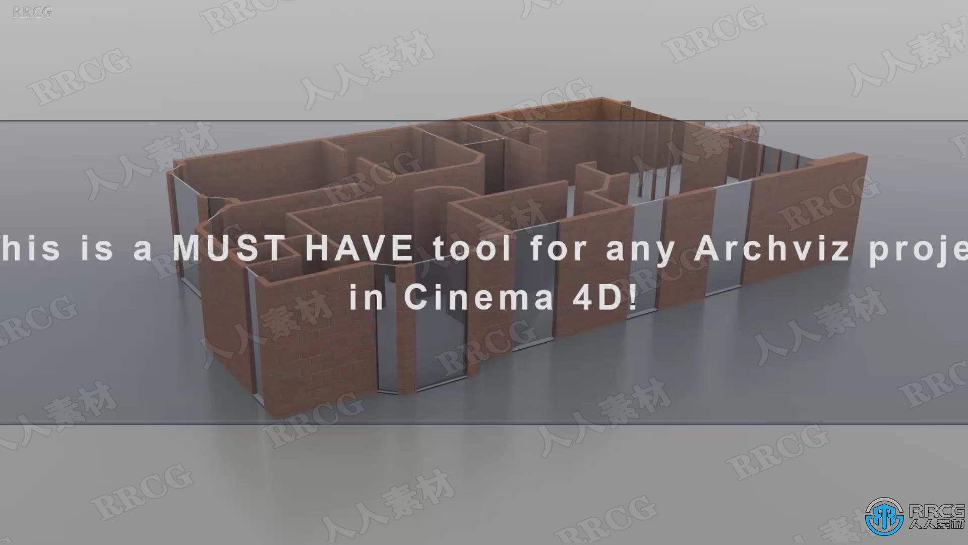 WTools3D Architron建筑建模C4D插件V2022.001版