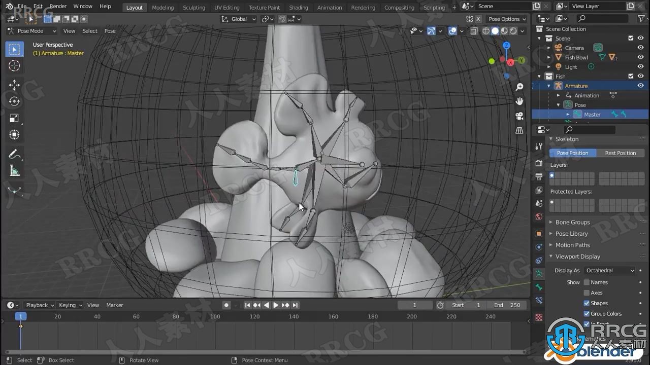 【中文字幕】Blender逼真鱼缸完整实例制作视频教程