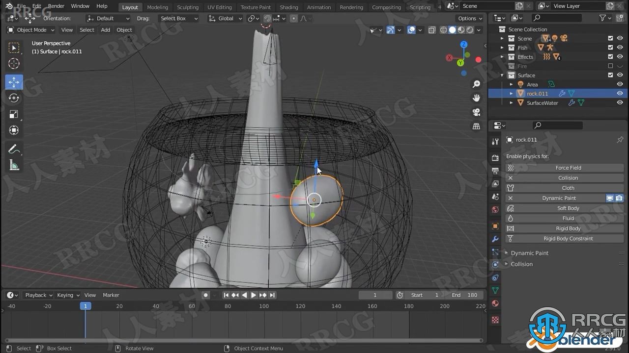 【中文字幕】Blender逼真鱼缸完整实例制作视频教程