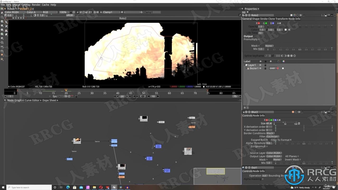 【中文字幕】Houdini FX真实建筑爆炸特效实例制作视频教程