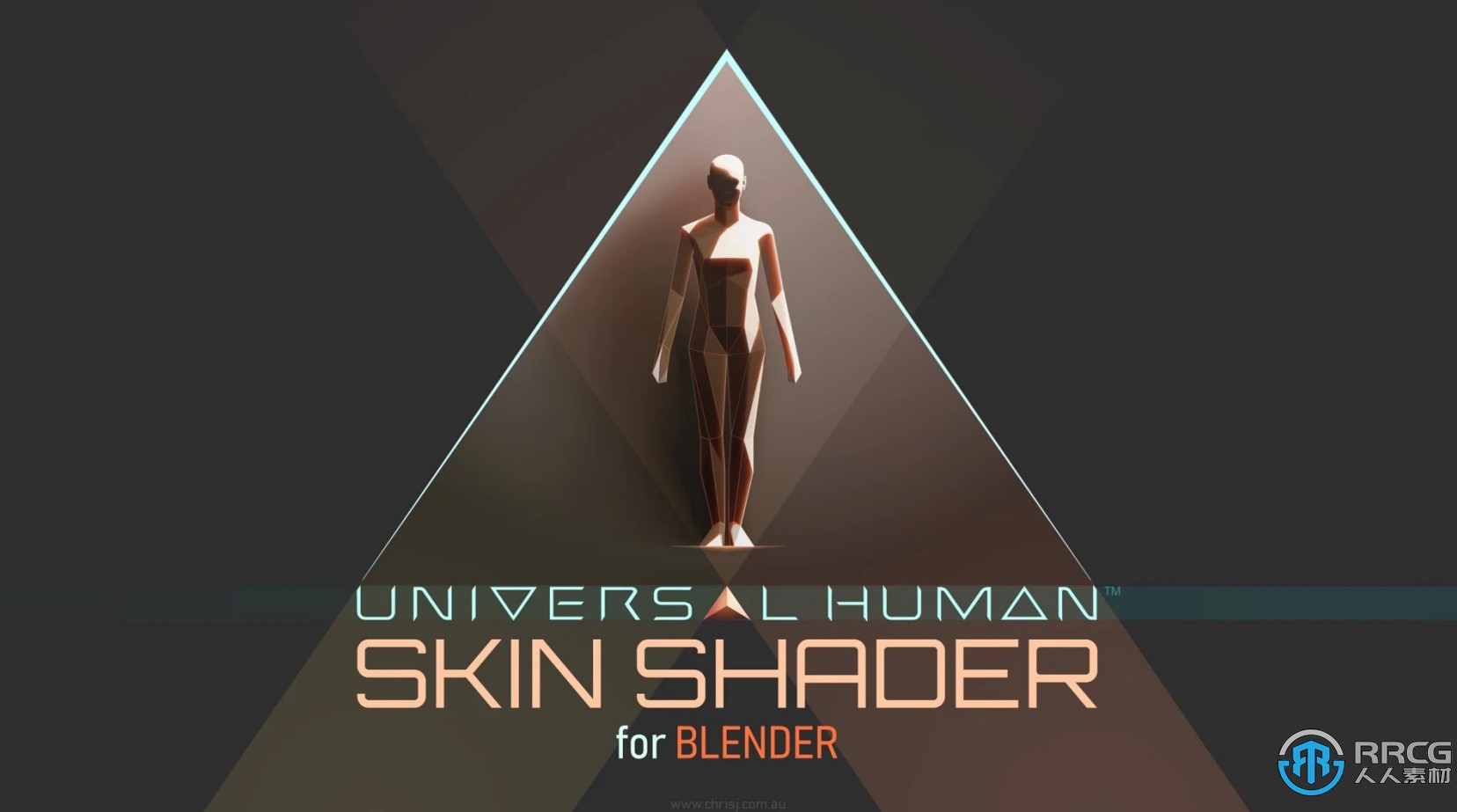 Blender通用人类皮肤纹理材质着色器V1.0版