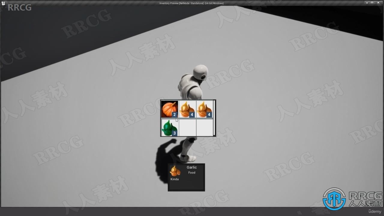 【中文字幕】UE5虚幻引擎RPG游戏库存系统制作视频教程