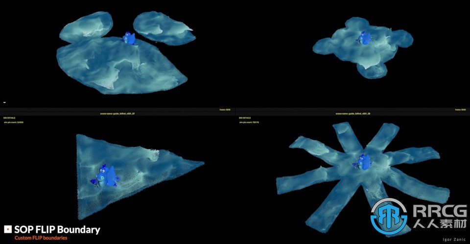 SideFX发布了Houdini 19.5版 FLIP流体可作为SOP使用等新功能