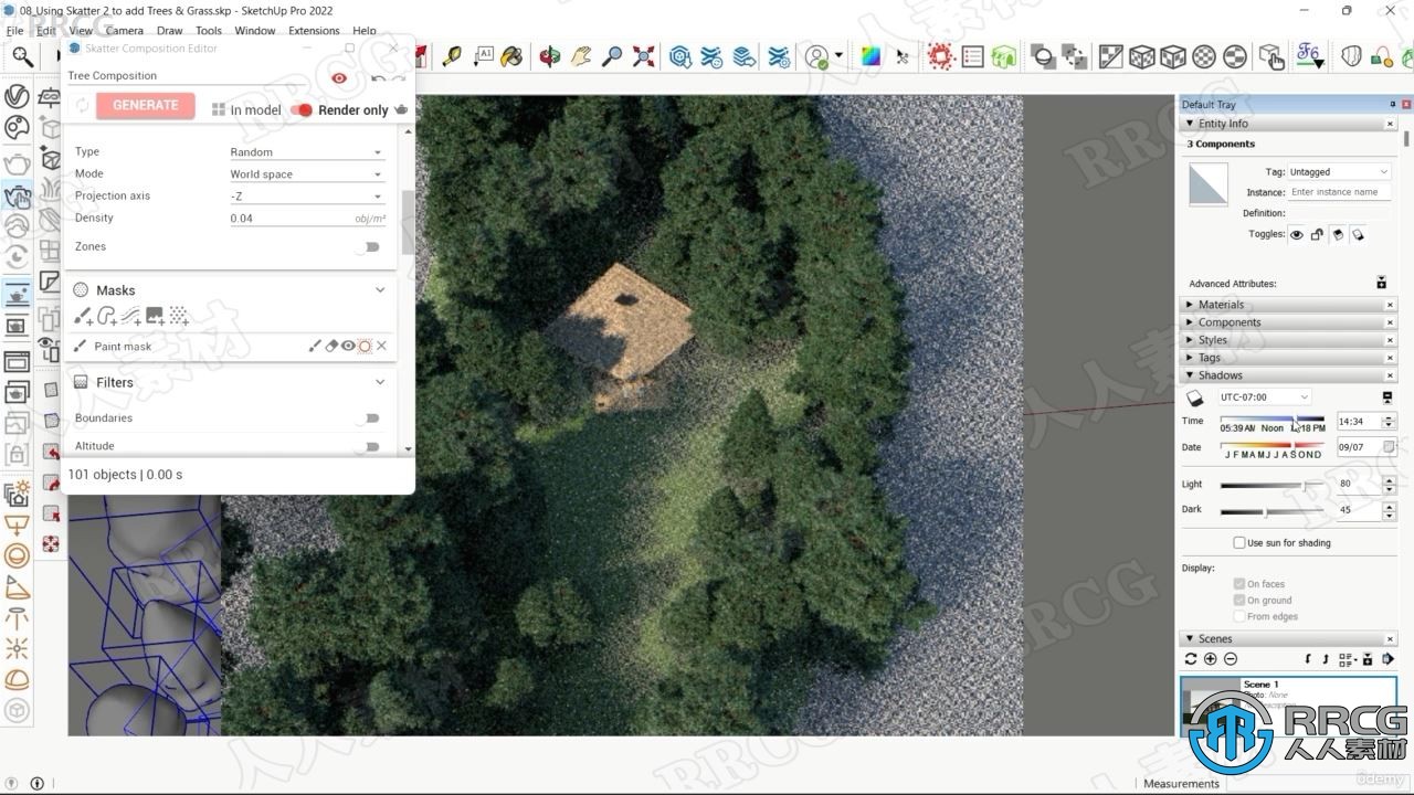 【中文字幕】Sketchup与Vray影视级建筑渲染技术视频教程