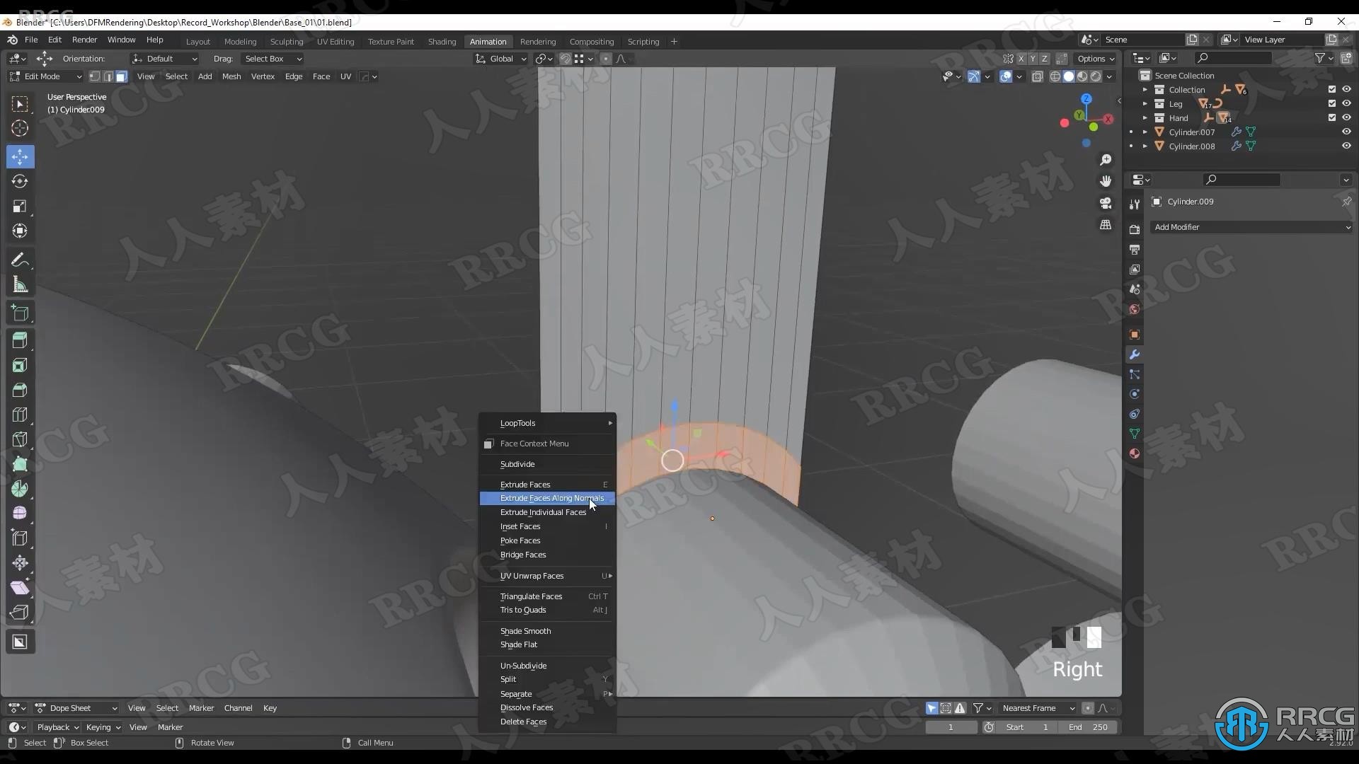 Blender科幻战争机器人完整建模技术视频课程