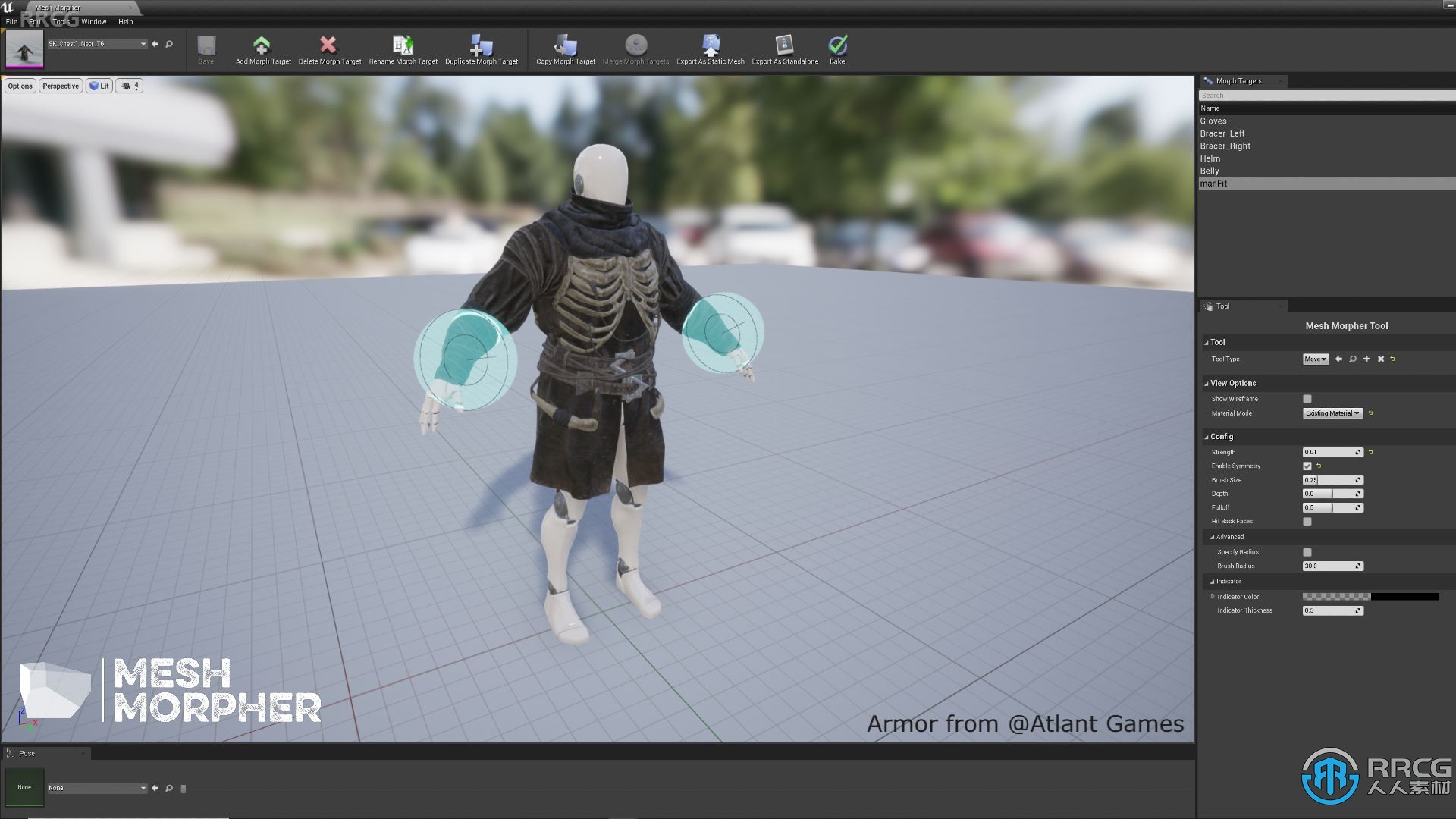 人物角色建模制作编辑器插件Unreal Engine游戏素材资源