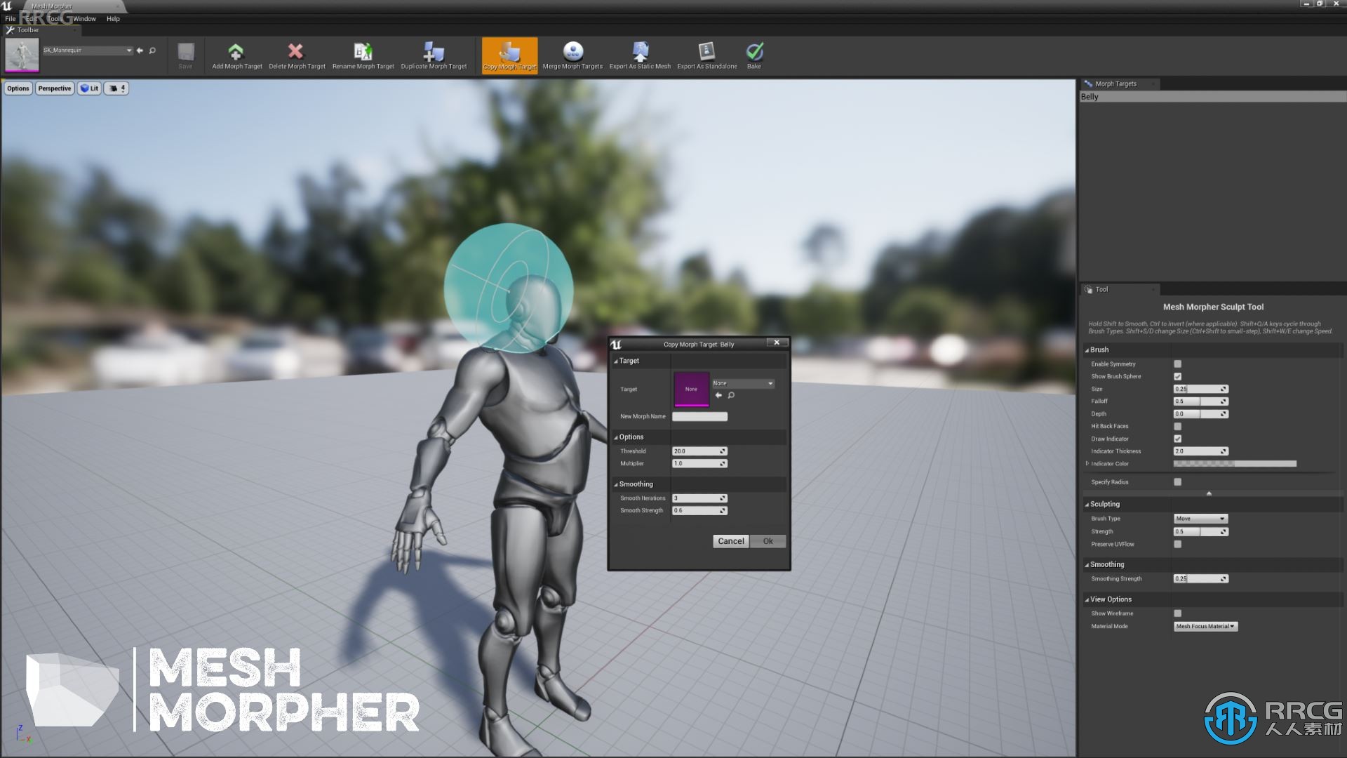 人物角色建模制作编辑器插件Unreal Engine游戏素材资源