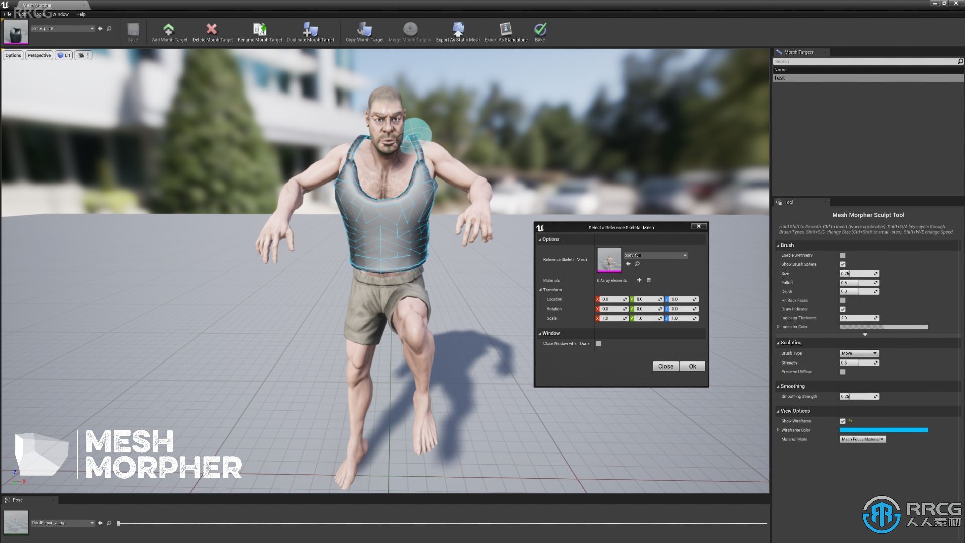 人物角色建模制作编辑器插件Unreal Engine游戏素材资源