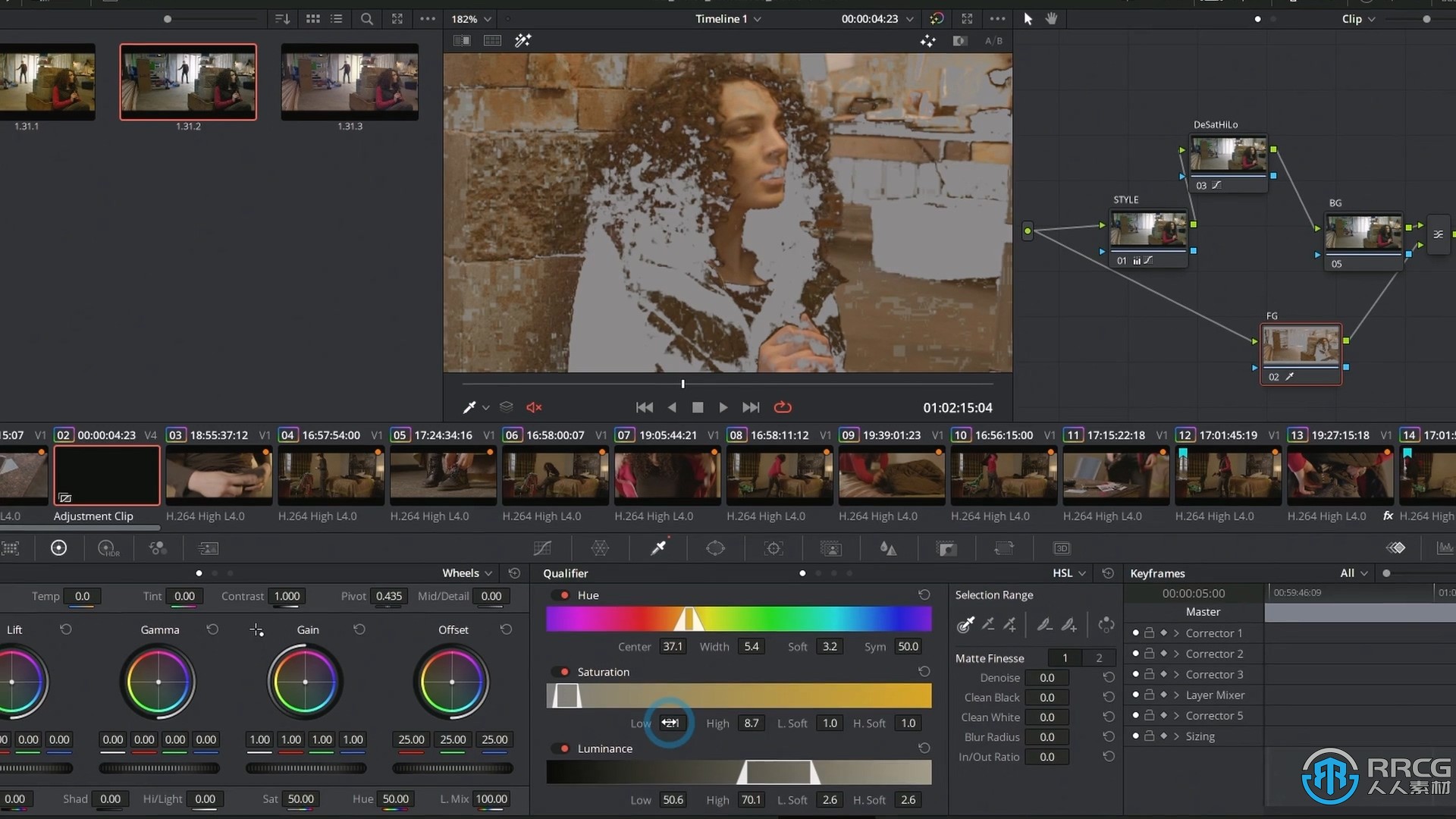 DaVinci Resolve 17短片制作实用技术全面训练视频教程