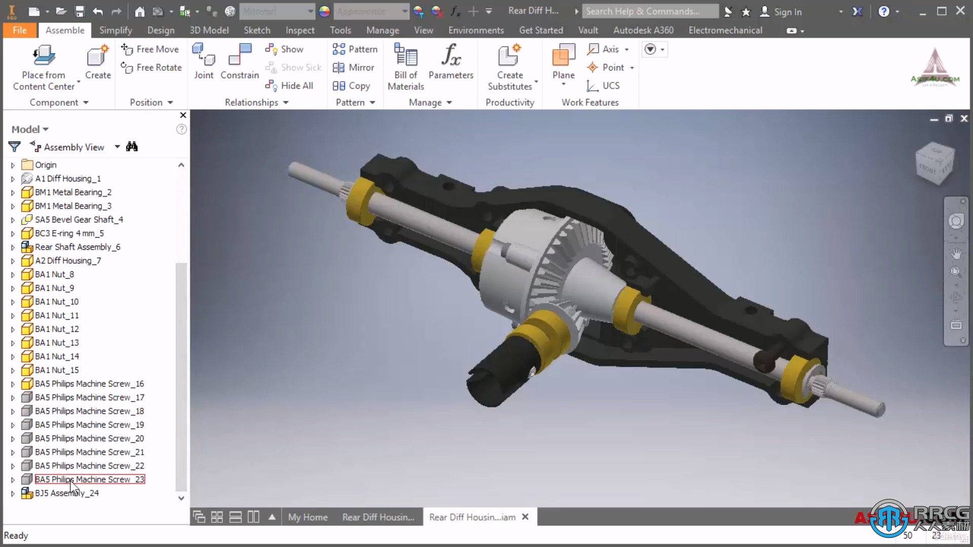 【中文字幕】Autodesk Inventor 2022基础核心技能训练视频教程