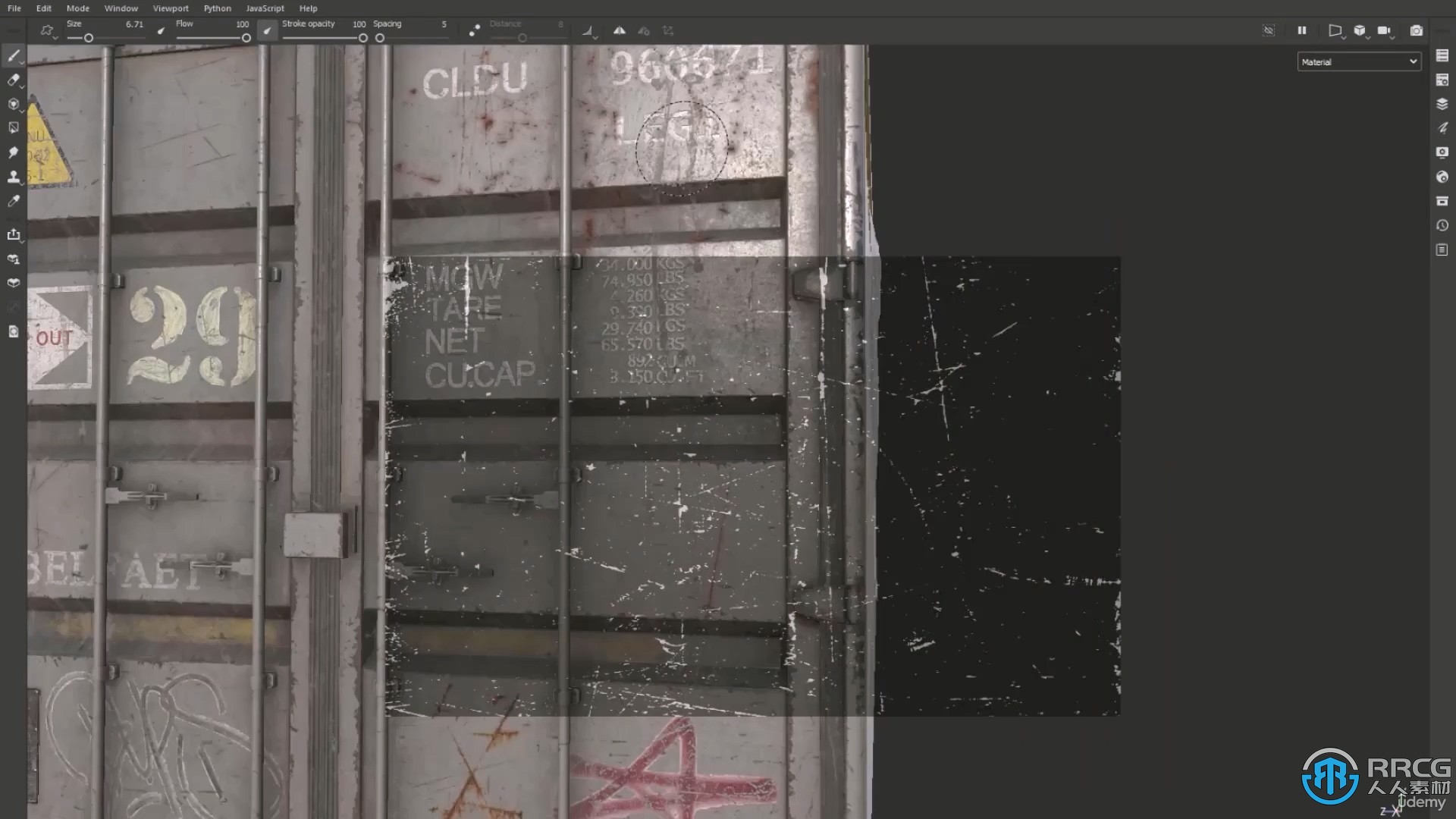 Substance Painter 2022高级纹理设计技术训练视频教程