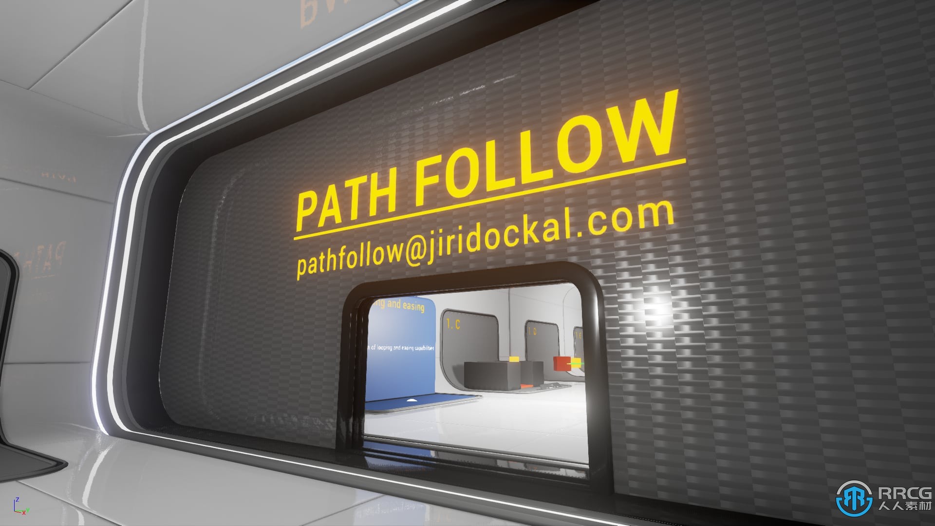 Path Follow摄像机路径跟踪Unreal Engine游戏素材资源