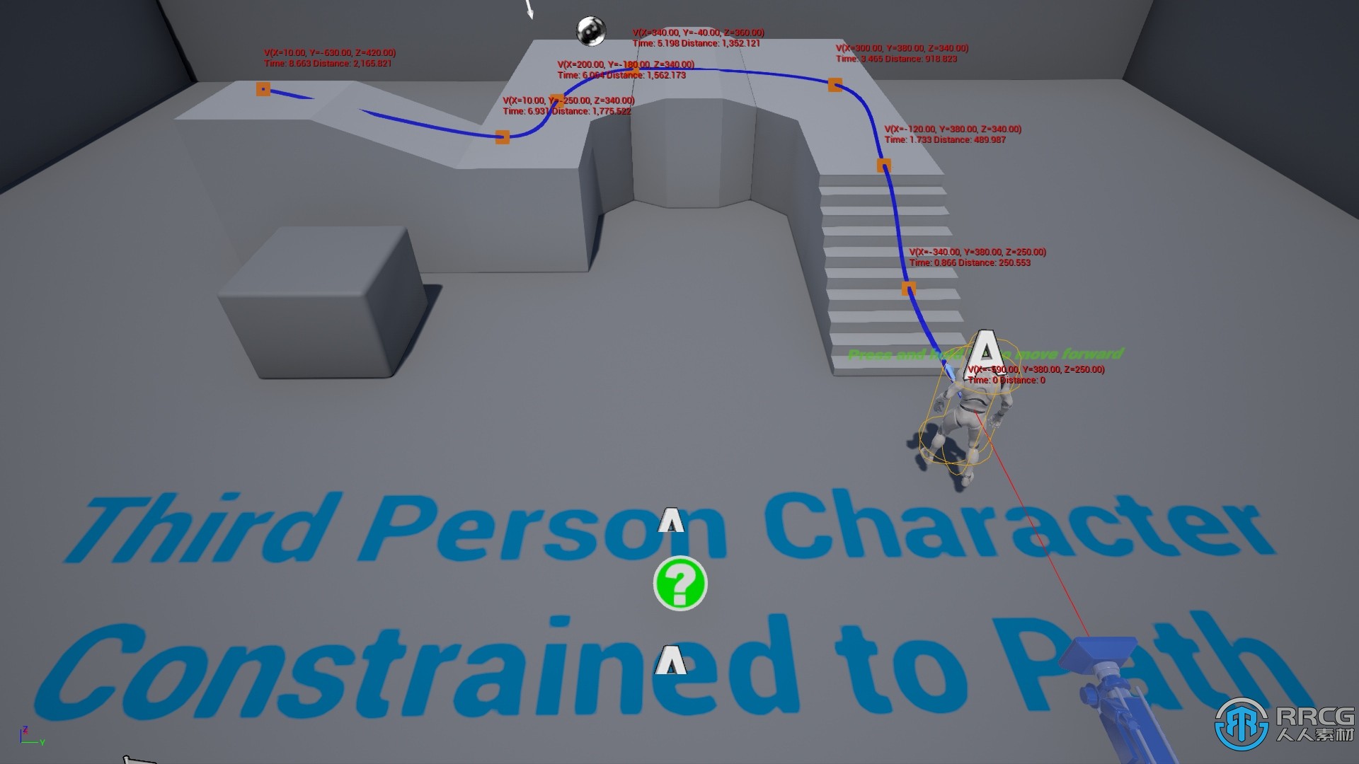 Path Follow摄像机路径跟踪Unreal Engine游戏素材资源