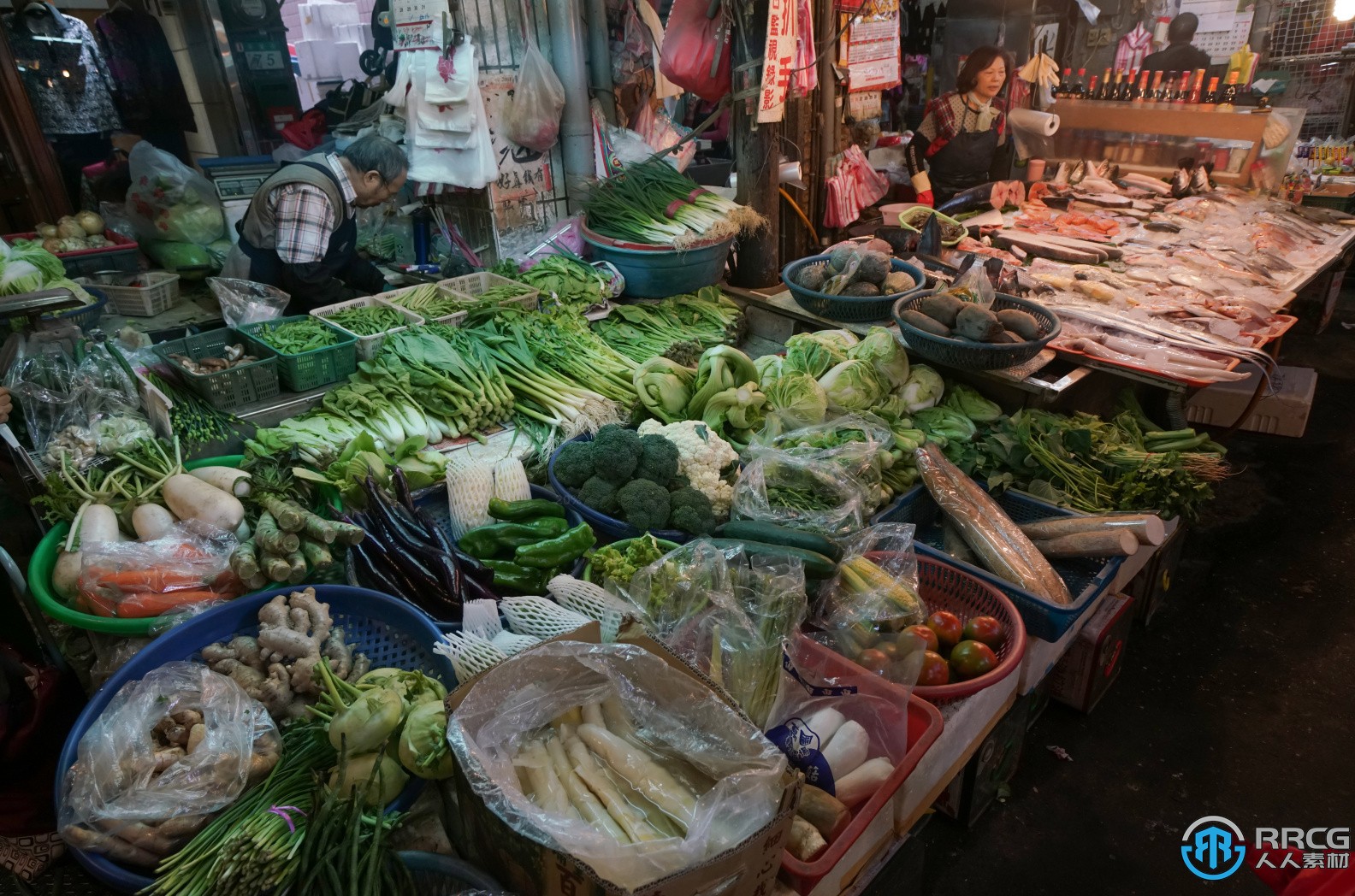 189组香港九龙市场街道城市环境高清参考图合集