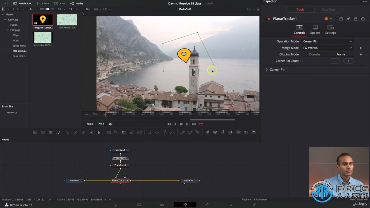 DaVinci Resolve 18视频编辑从入门到精通视频教程