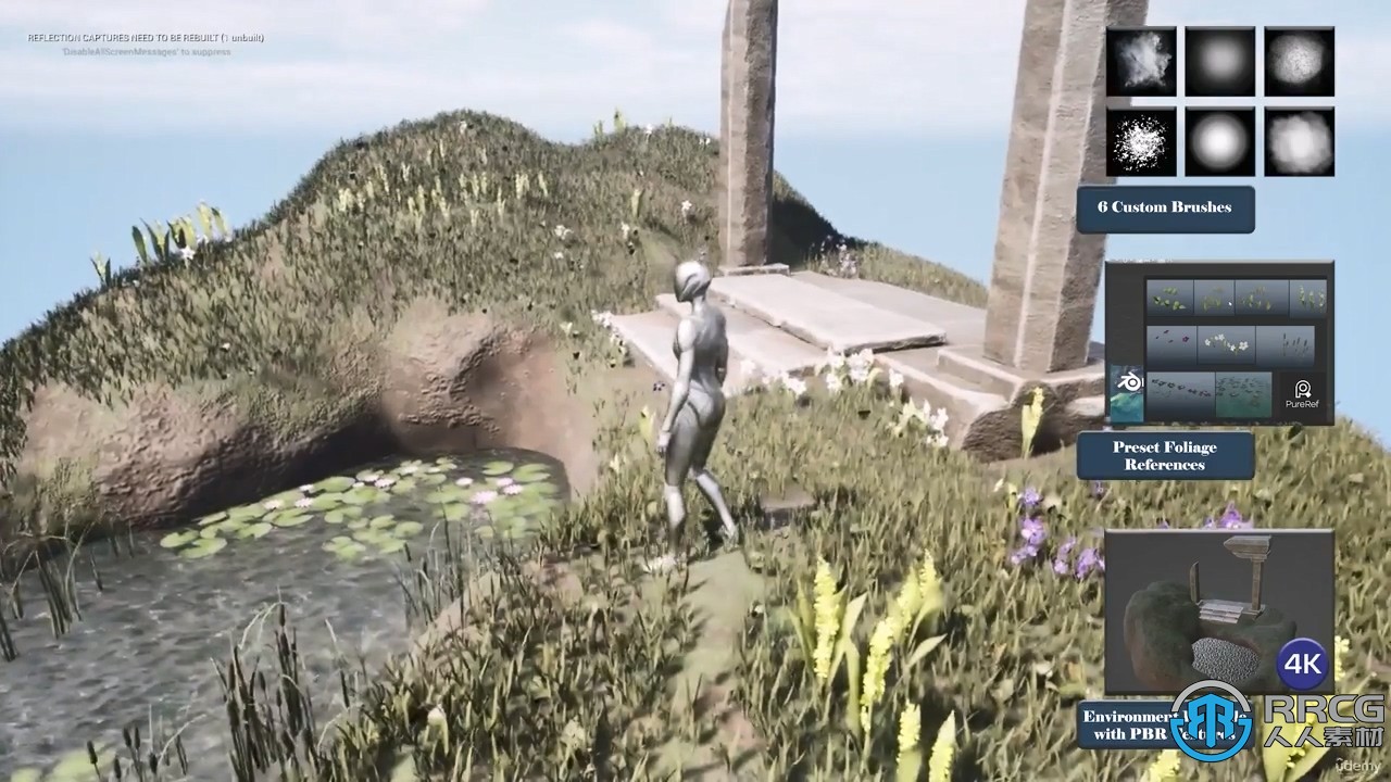 Blender与UE5制作3D植物和植被大师级视频教程