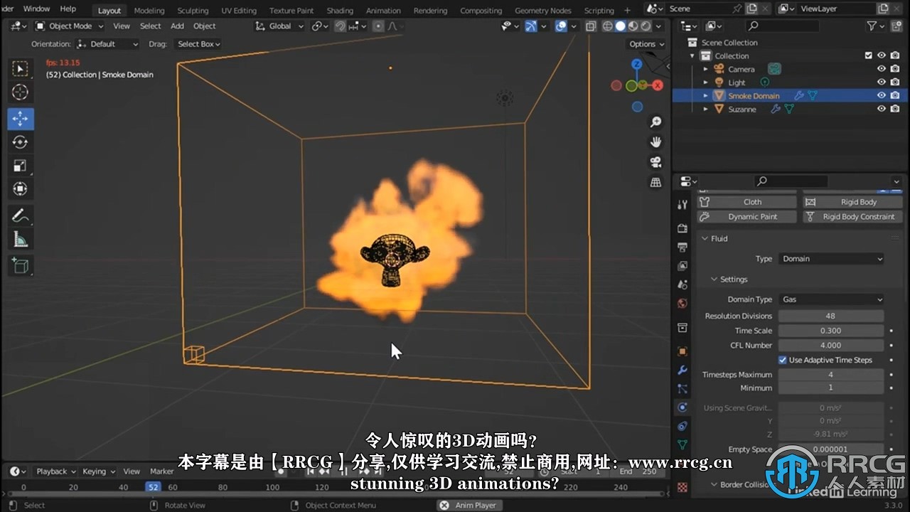 【中文字幕】Blender 3.3全面核心技术训练视频教程