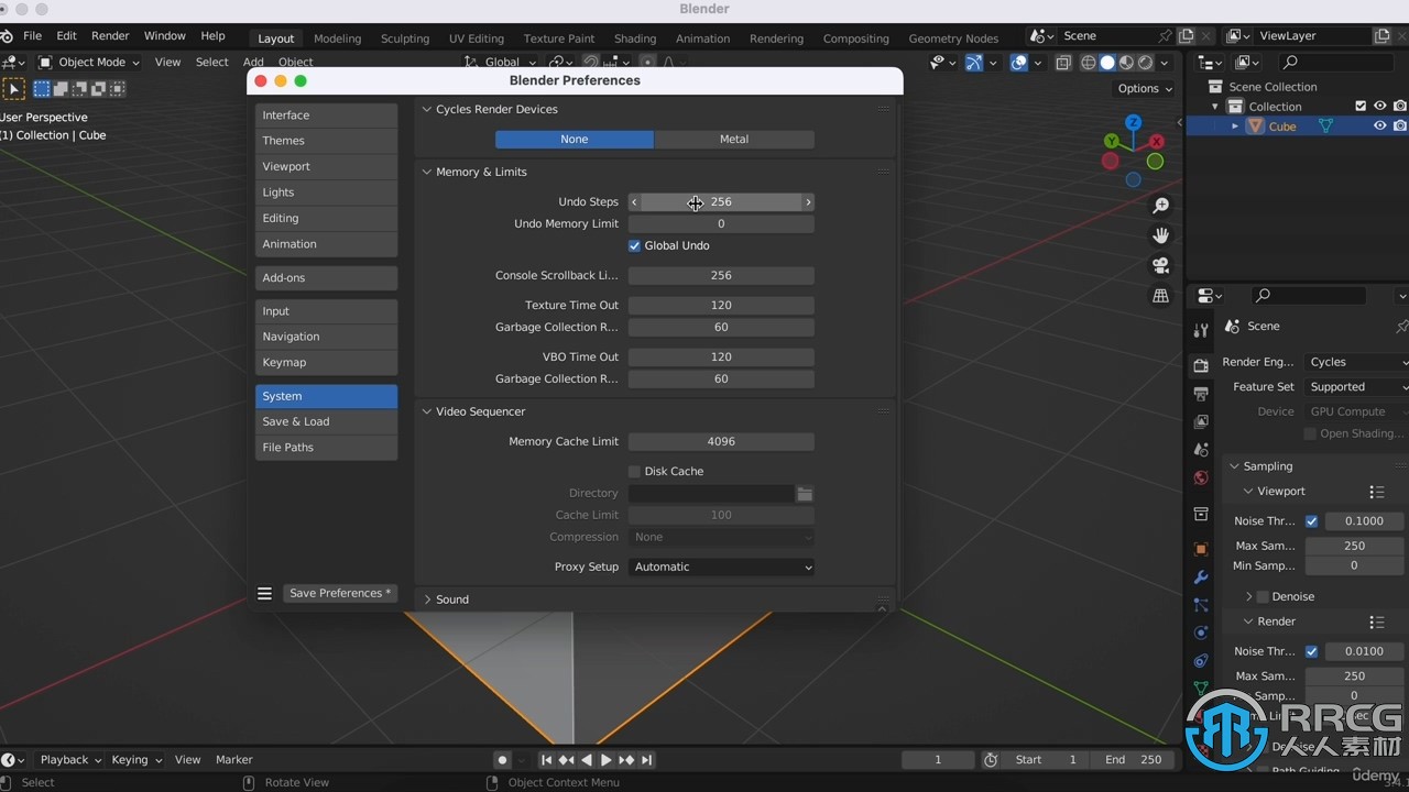 Blender初学者3D建模完整工作流程视频教程