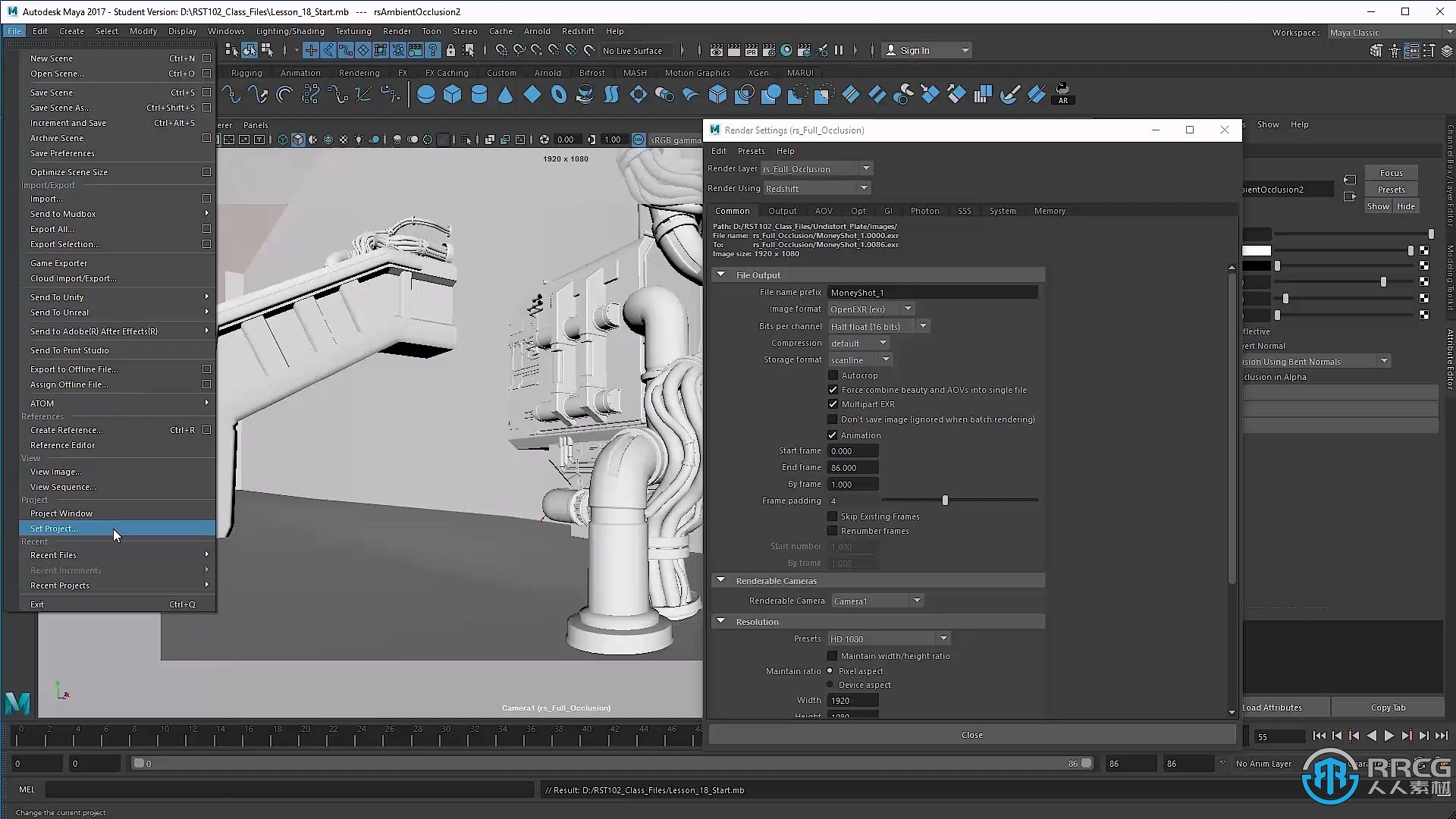 实景拍摄与特效结合制作CG镜头大师级视频教程