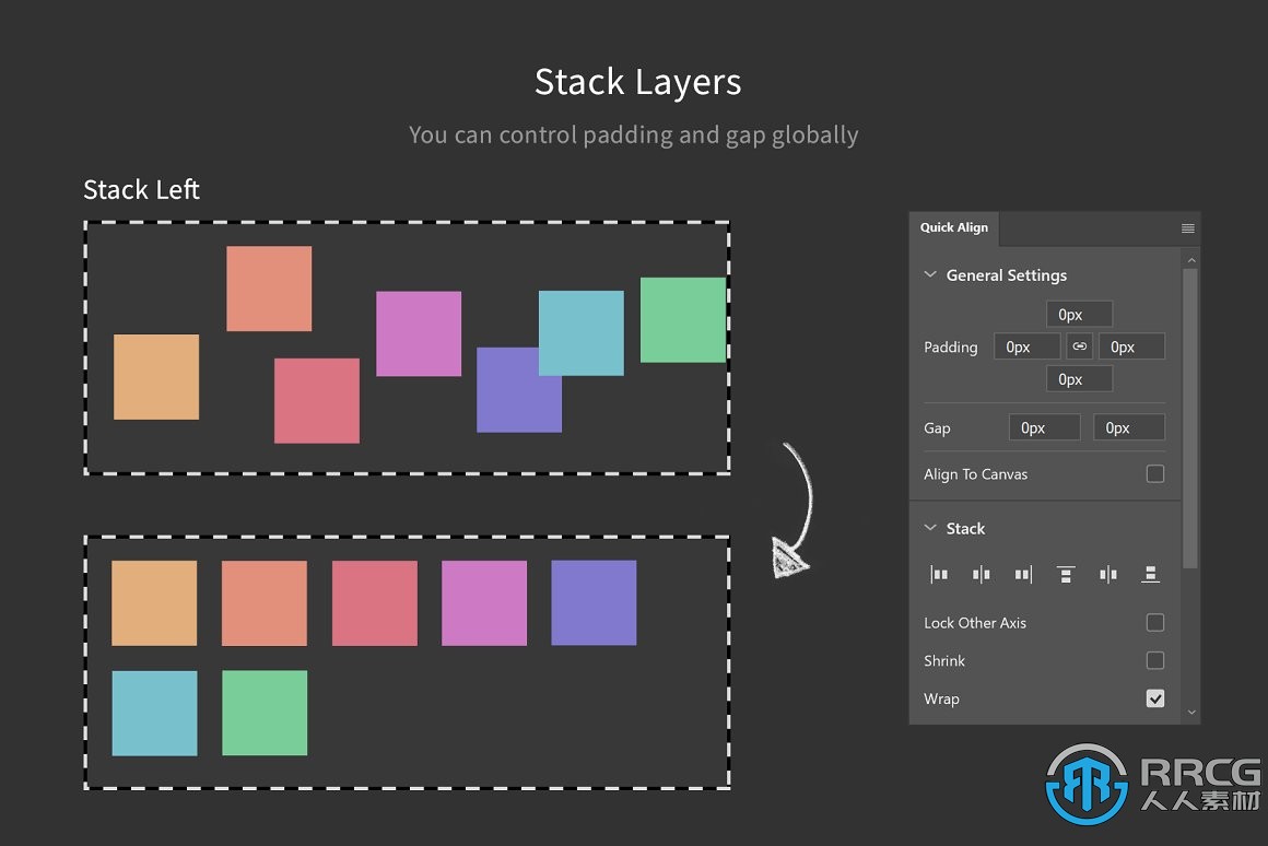 Easy Layer Positioning快速定位图层PS插件V1.0.1版