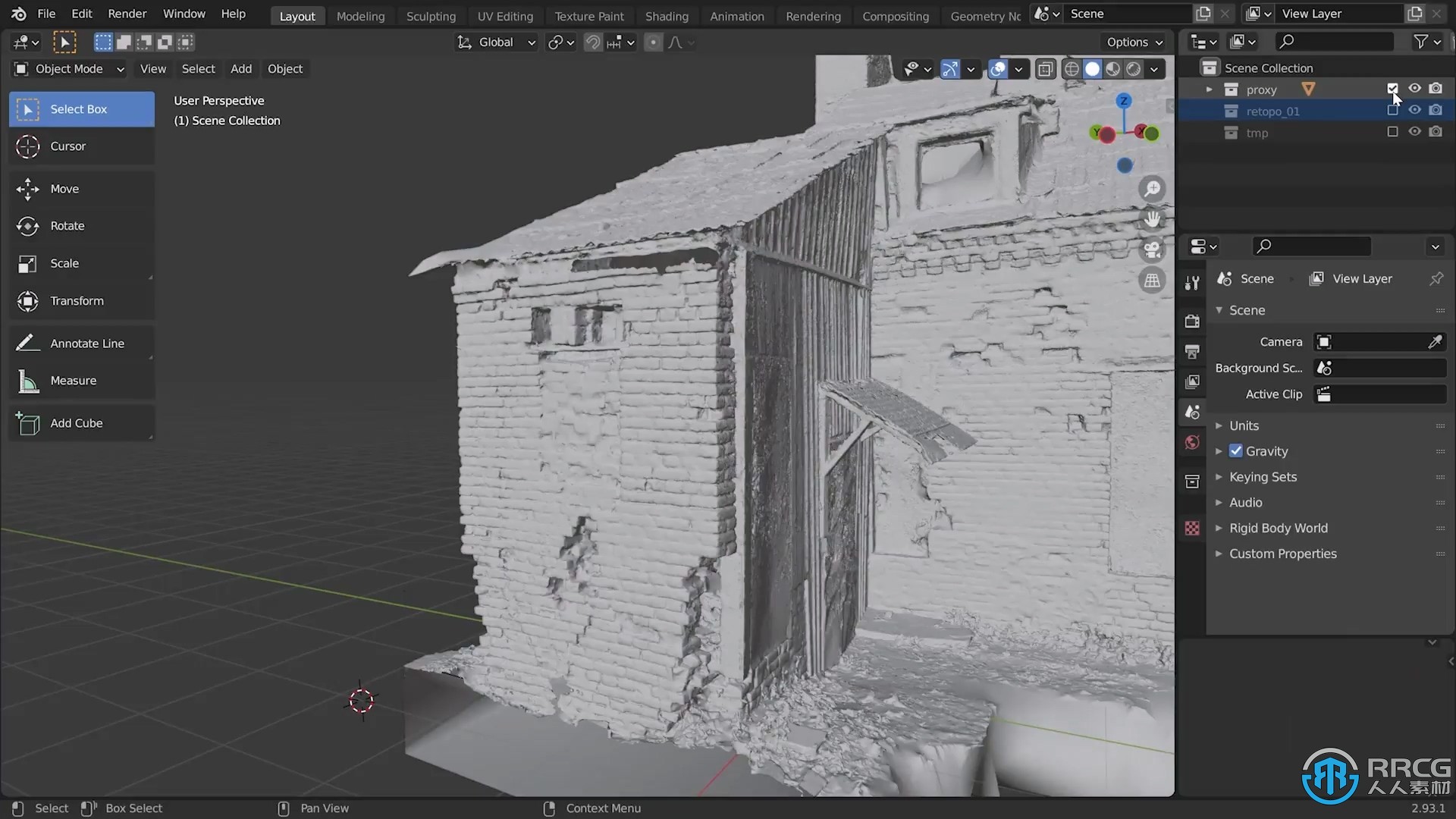 Blender与Reality Capture摄影测量技术制作照片3D化资产视频教程