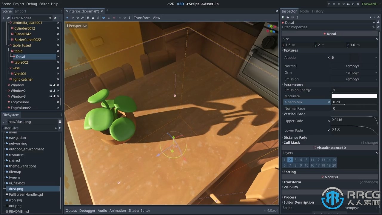 Godot 4.0版正式发布 新增Vulkan渲染后端以及体积雾化系统等功能