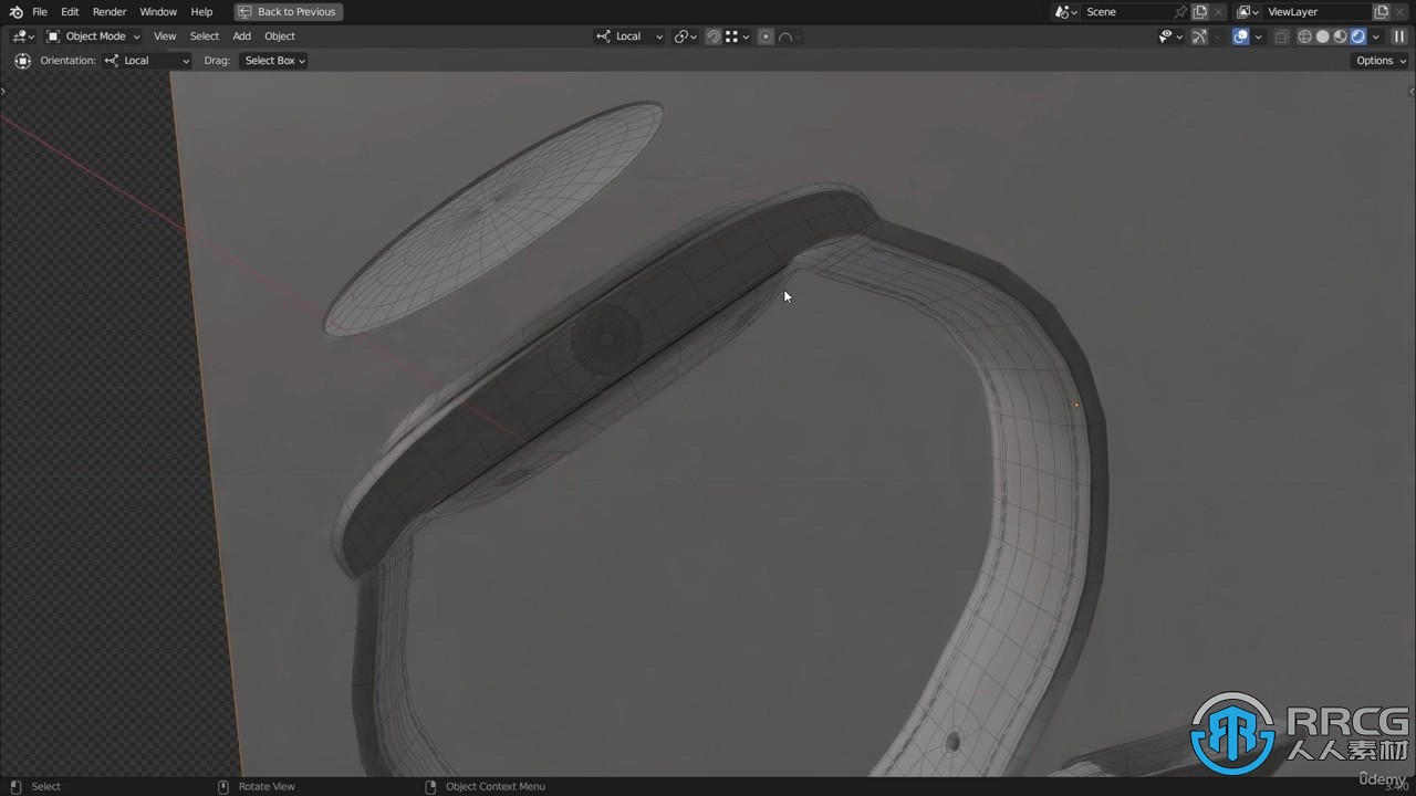 Blender手表产品级广告完整实例制作视频教程