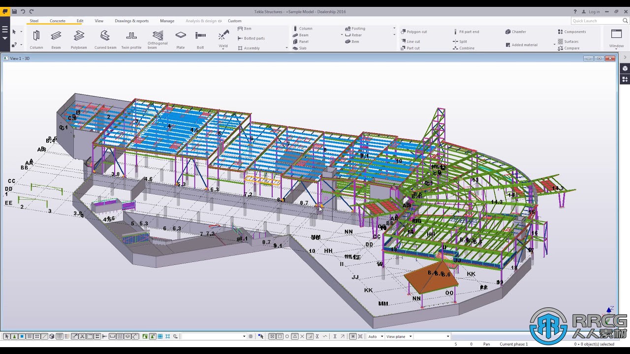 Trimble Tekla Structures Suite 2023建筑自动化设计软件SP6版