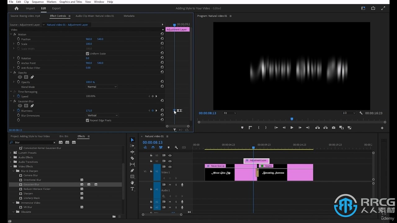 Adobe Premiere Pro CC视频编辑大师班视频教程