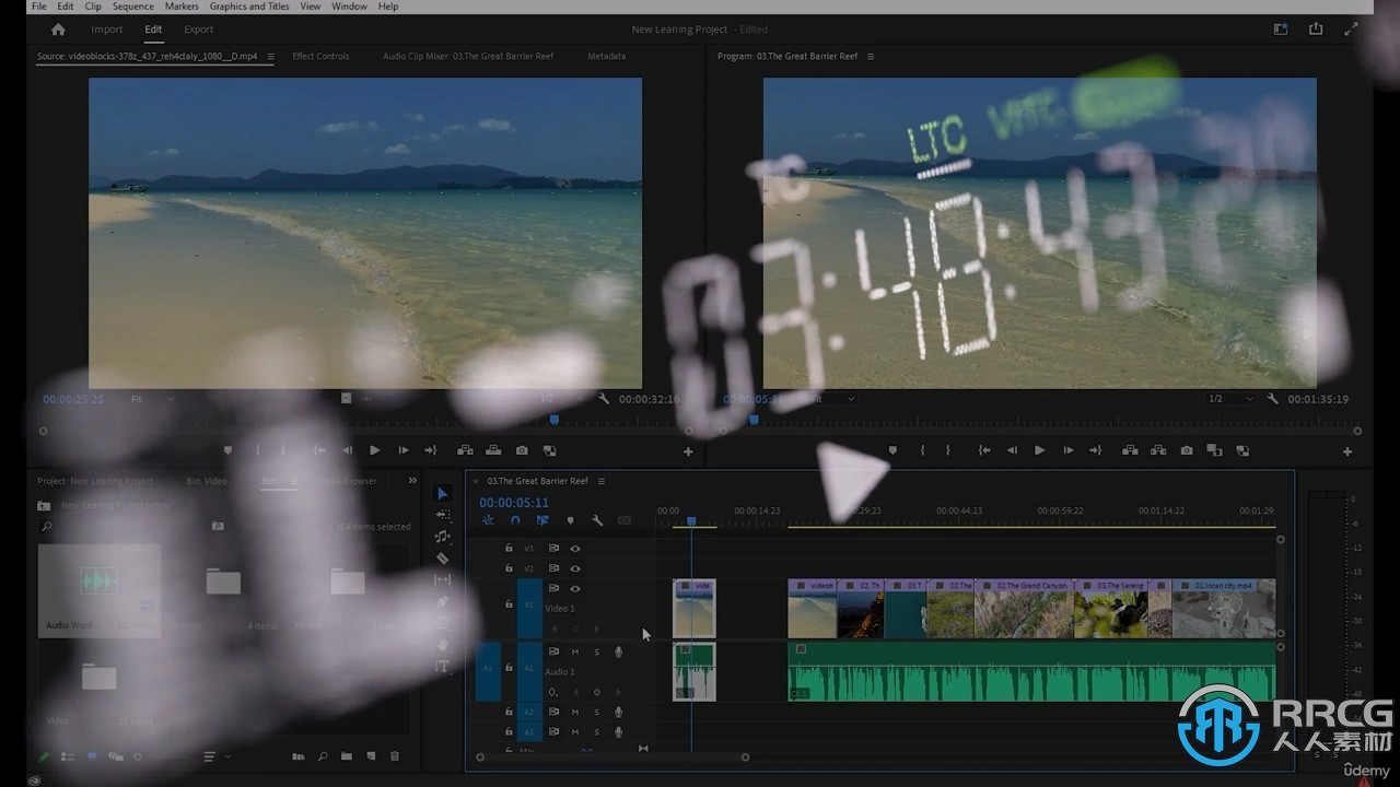 Adobe Premiere Pro CC视频编辑大师班视频教程