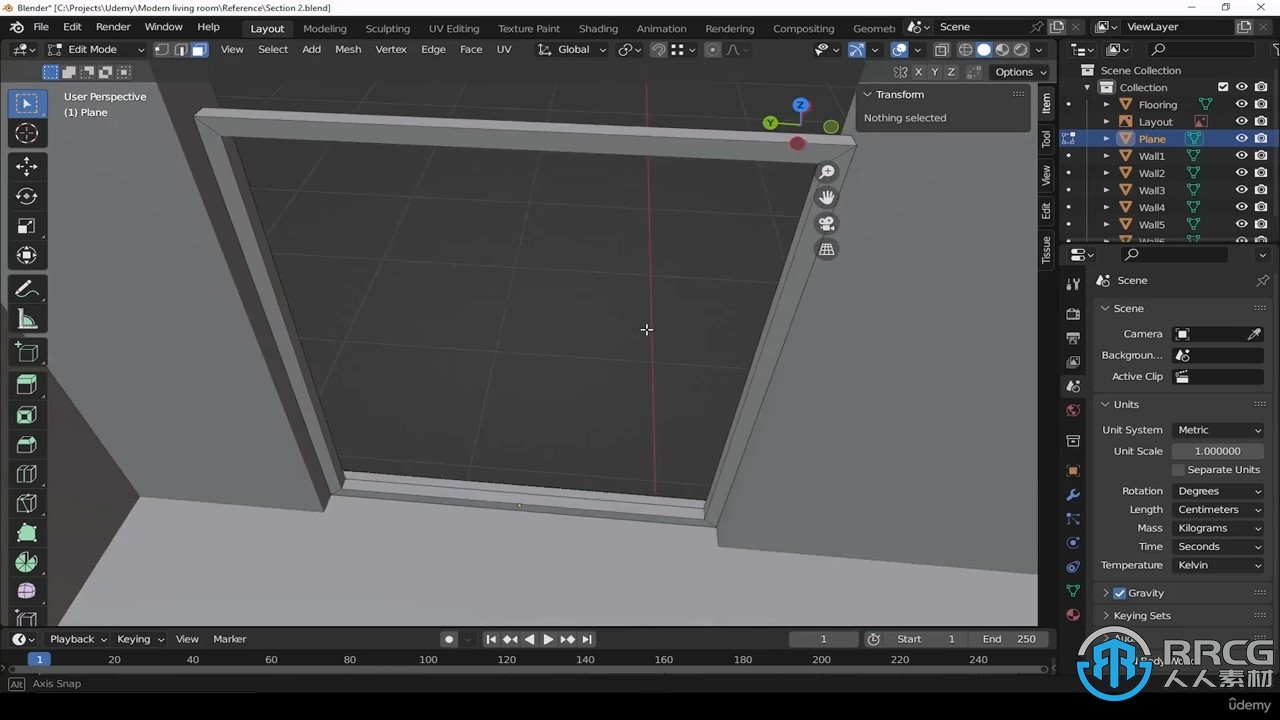 Blender室内客厅建模渲染完整技术训练视频教程