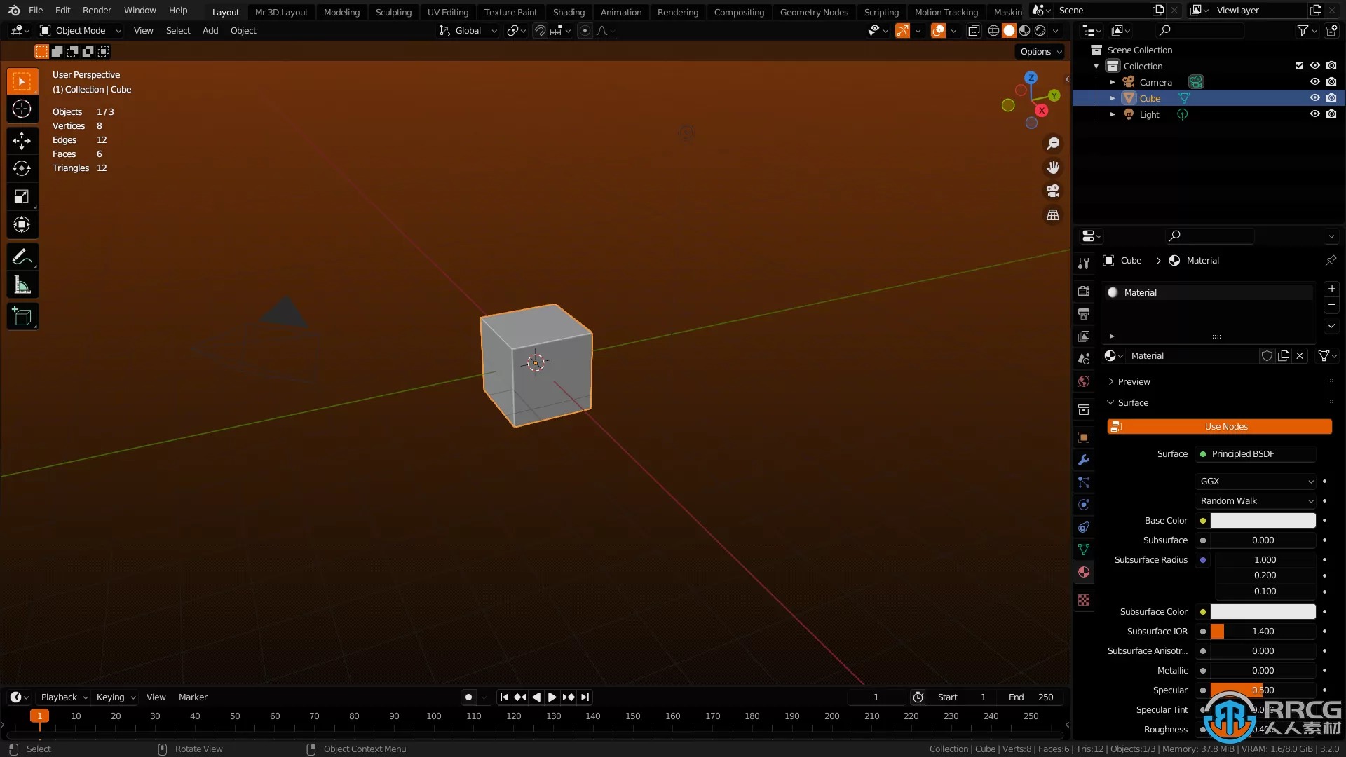 黑暗UI主题包Blender插件V1.1版