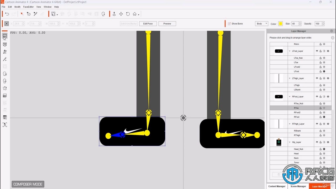 Cartoon Animator动画基础核心技术指南视频教程