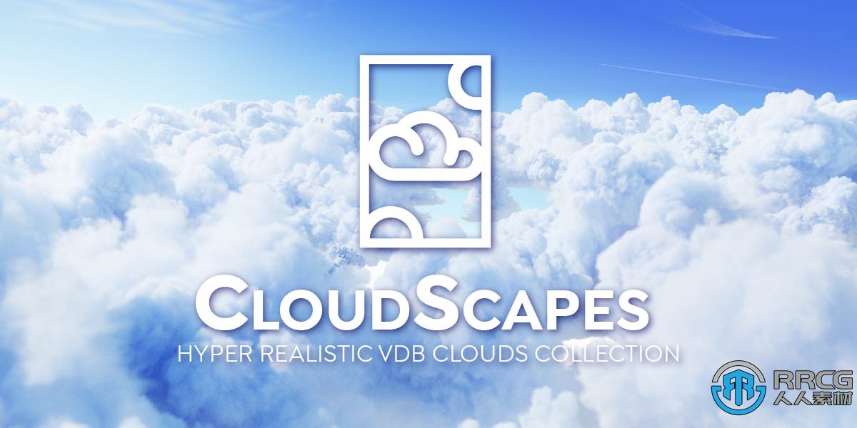 Cloudscapes超真实VDB云彩库系列Blender模型