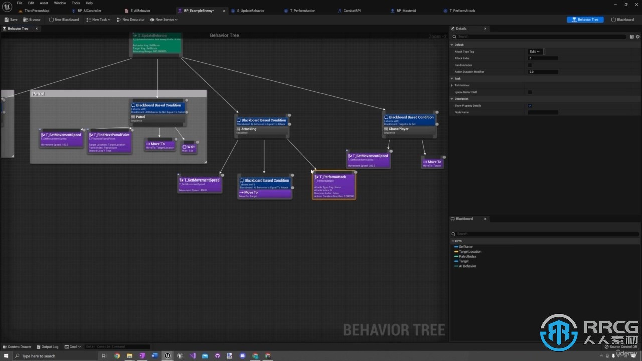 UE5虚幻引擎魂类动作RPG战斗系统制作视频教程