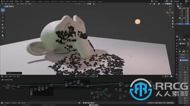 Blender 3.6即将发布 看看模拟节点这个新功能