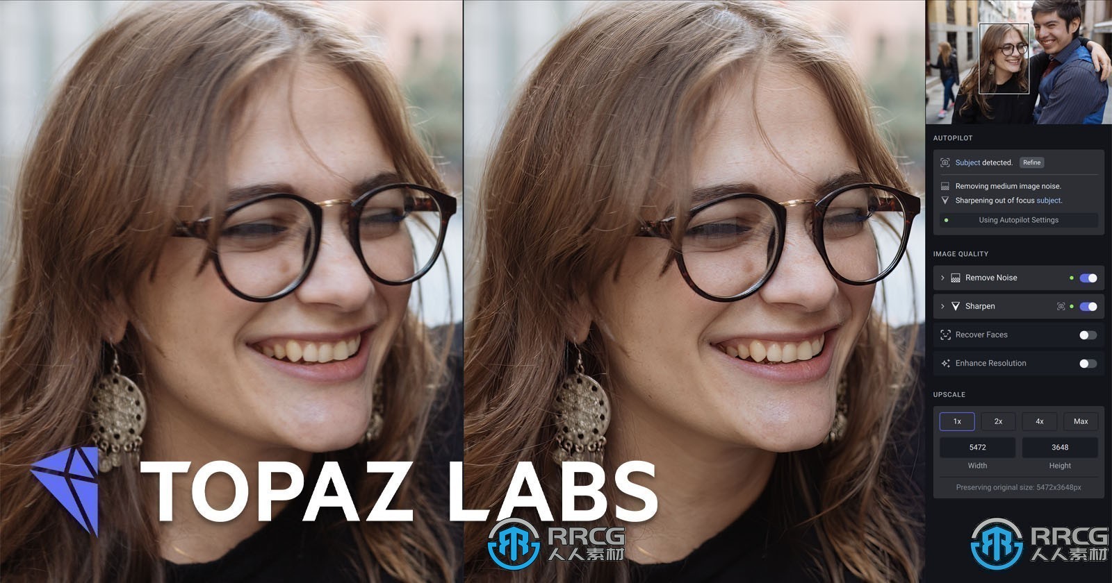 Topaz Labs Photo AI图像处理工具软件V1.4.2版