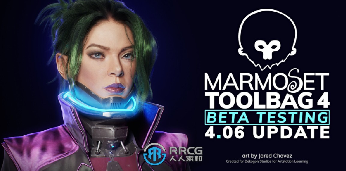 Marmoset Toolbag八猴模型渲染引擎V4.0.6.2 Win版