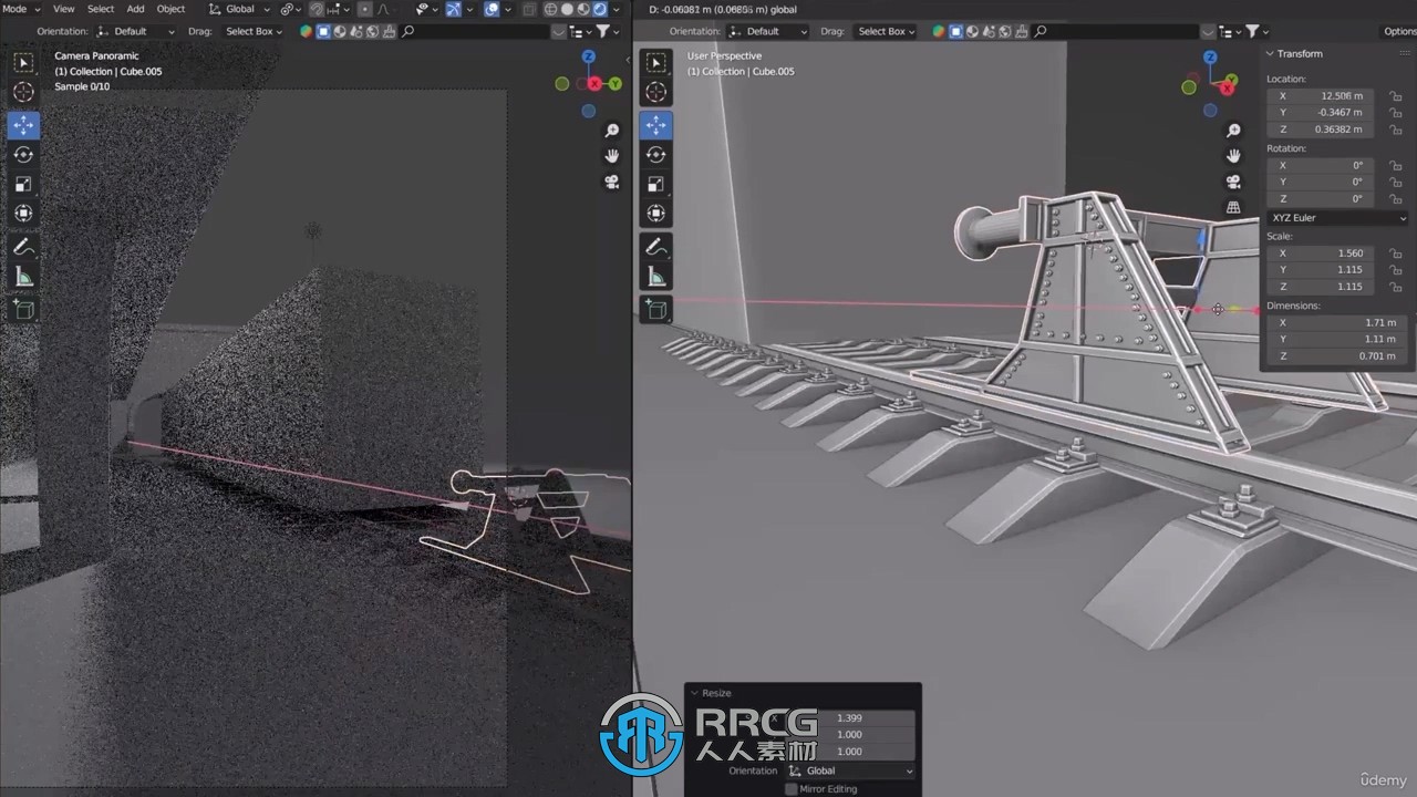 Blender电影艺术核心技术工作流程视频教程