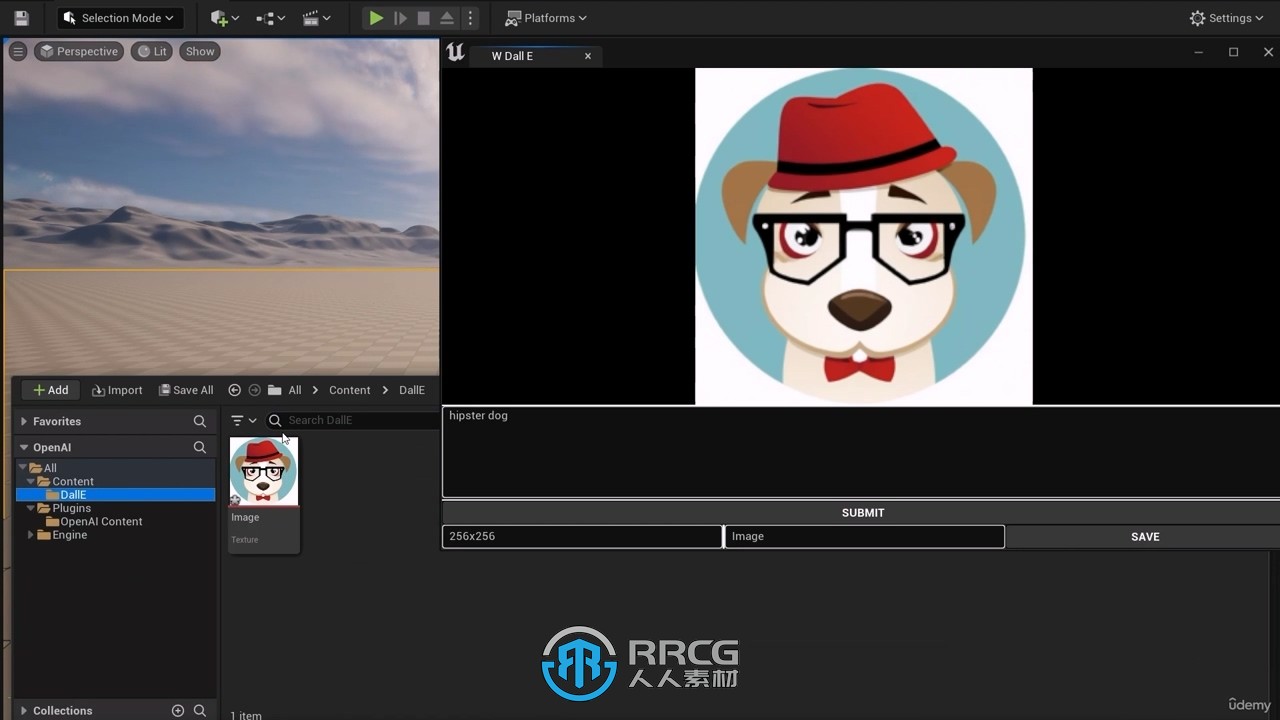 UE5虚幻引擎创建ChatGPT与Dall-E插件技术视频教程