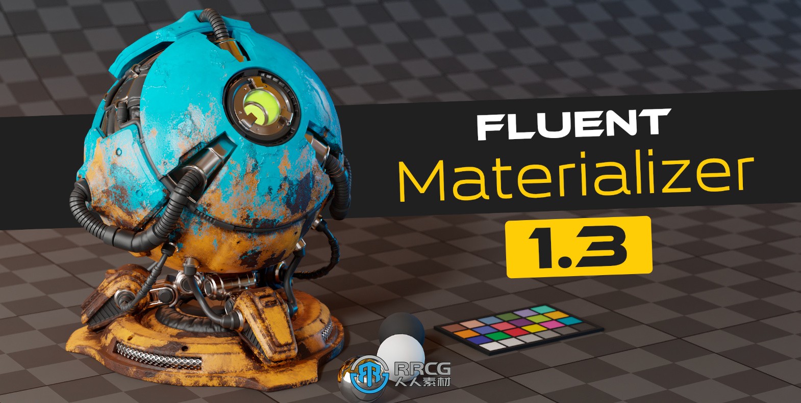 Fluent Materializer自定义纹理材质库Blender插件V1.3.2版